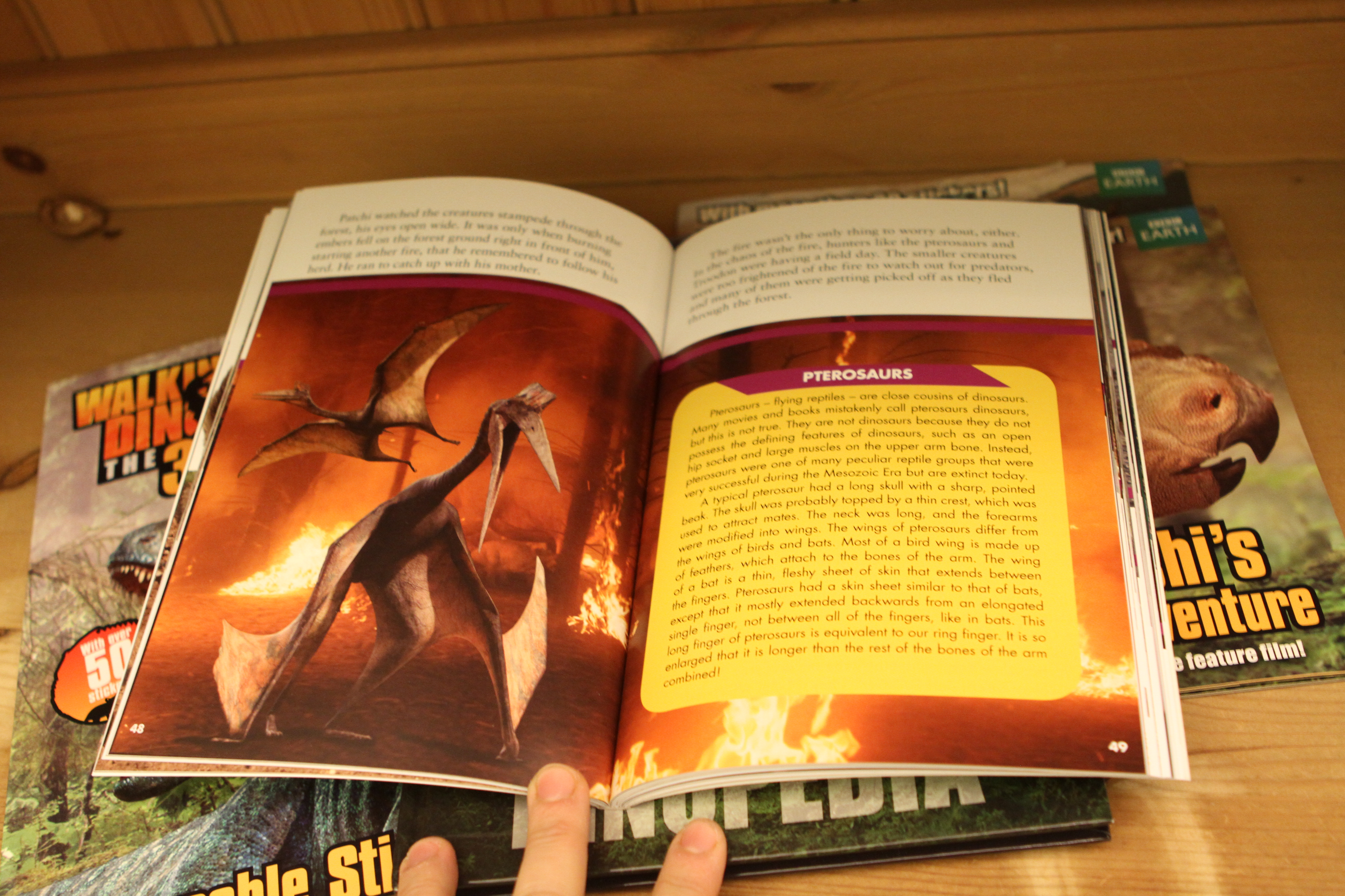 Walking With Dinosaurs: The 3D Movie Book Collection Giveaway - mummy